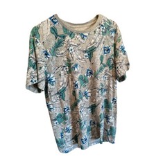 Aéropostale Women's Floral Line-Art Print Crew Neck T-Shirt, Size S/P — listing 4