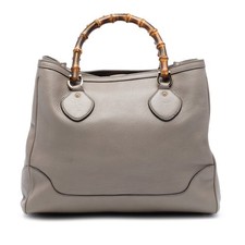 Gucci Diana Medium Bamboo Handle Tote Bag in Black Leather — listing 2