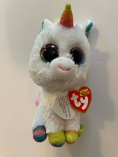 Ty Beanie Boos Wishful the Unicorn Plush, Rainbow, 6 inch, listing 5