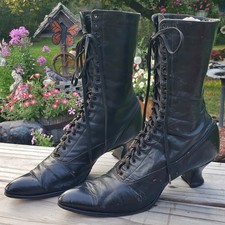 Antique Leather Ankle Support / Athletic Cuff with Buckle Straps — listing 5