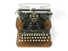 Antique Hammond Multiplex Typewriter with Curved Keyboard and Type-Shuttle Mechanism — listing 4