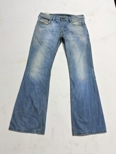 Diesel Men's Blue Denim Jeans, Medium Wash, Stretch Cotton Blend Waist 32 — listing 6