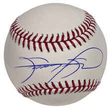 Autographed Official League Leather Baseball (Signature Unverified) — listing 5