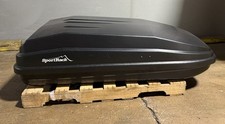 SportRack Vista XL Rear Opening Rooftop Cargo Box, Black — listing 3