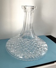 Cut Crystal Ships Decanter with Faceted Stopper — listing 4