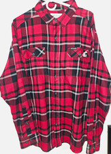Columbia Sportswear Men's Flannel Shirt, Regular Fit, Size L, Blue/Brown Plaid — listing 5