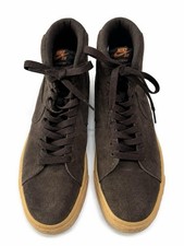 Nike SB Blazer Mid Skateboarding Shoe - Binary Blue / Gum, Youth 7Y — listing 5