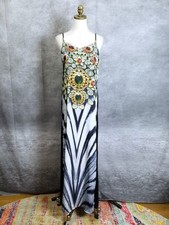 True Colours by La Moda Clothing Embellished Animal Print Maxi Dress, Size L/XL, listing 5