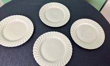 Johnson Brothers Snowhite Regency Ironstone Dessert Plates, Set of 4 — listing 5