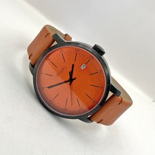 Unbranded Black Quartz Watch with Leather Strap — listing 4