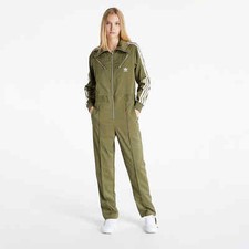 Adidas Originals Black Nylon Track Suit Jumpsuit Coverall — listing 6