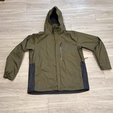 Vintage Columbia Sportswear Omni-Tech Titanium Yellow & Gray Ski/Shell Jacket, Men's Large — listing 3