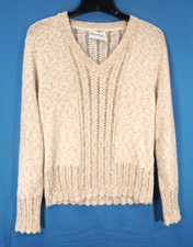 Vintage 1960s British Vogue Full Fashioned Lambswool Angora V-Neck Sweater in Kelly Green — listing 6