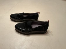 Dr. Scholl's Brown Suede Block-Heel Penny Loafer Pumps, Women's Size 9.5