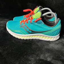 Saucony Kinvara 11 Women's Running Shoes, Aqua/Blue — listing 4