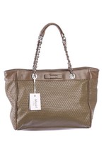Blugirl Blumarine Croc-Embossed Leather Tote Bag in Taupe