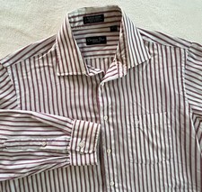 Vintage Christian Dior Monsieur Men's Chambray Button-Up Shirt with Embroidered Dior Logo — listing 4