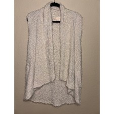 Altar'd State Cream Textured Knit Button-Front Cardigan, Size M — listing 5