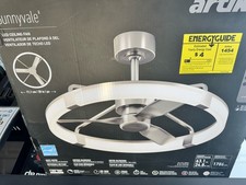Artika Sunnyvale 28 in LED Ceiling Fan with Remote, Black — listing 3