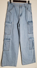 Flvsun Light Blue Cargo Pants, Size XS — listing 3