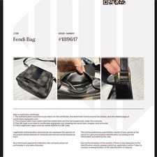 Fendi Vintage Black Leather Oversized Shopper Tote Bag — listing 6