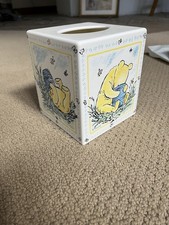Disney Winnie the Pooh Tigger Ceramic Tissue Box Cover — listing 5