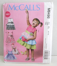 McCall's Home Decorating Pattern 6496 - Baby Nursery Ensemble (Crib Bedding, Bassinet Skirt, Diaper Stacker)