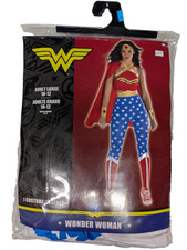 DC Comics Wonder Woman Costume Tank Top with Blue Star Panel — listing 5