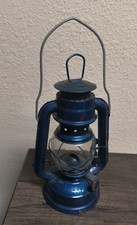 Vintage Kerosene Oil Lamp with Copper/Brass Font Base and Clear Glass Chimney — listing 2