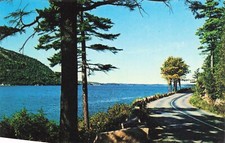Maine Scenics Postcard - High Surf Along Ocean Drive, Acadia National Park (MS 1016)