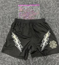 Eric Emanuel EE Basic Lightning Bolt Mesh Shorts Red — listing 5
