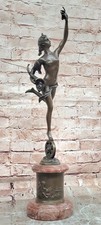Figural Bronze Sculptural Bowl with Reclining Nude Female Figures — listing 4