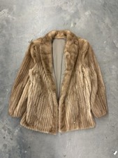 Vintage 1950s-60s Royal Pastel Mink Fur Bolero Jacket by Clearfield Furs, listing 2