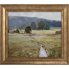 Framed Print / Artwork with Handwritten Price Tag