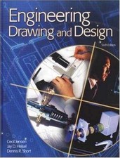 Engineering Drawing and Design, Third Edition — Jensen/Helsel (Hardcover Textbook) — listing 6