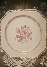 Homer Laughlin Eggshell Georgian 8" Square Salad/Dessert Plate
