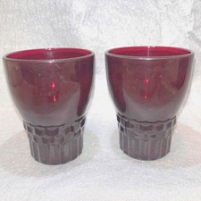 Anchor Hocking Royal Ruby Red Glass Tumbler — listing 2