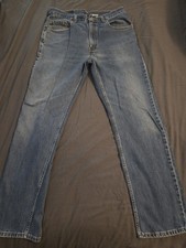 Vintage Levi's 505 Regular Fit Straight Leg Jeans, Zip Fly, W30 L27 — listing 6