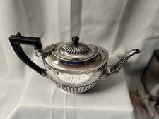 Vintage EPNS Silver Plate Coffee Pot with Black Handle, Made in Sheffield England — listing 2