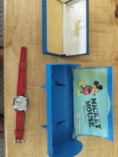 Vintage Bradley Time Mickey Mouse Quartz Fashion Watch, New on Card — listing 3