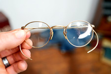 Vintage American Optical FUL-VUE 1/10 12K Gold Filled Antique Eyeglasses with Cable Temples — listing 4