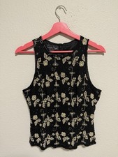 Laurence Kazar New York Vintage Beaded Sleeveless Evening Top