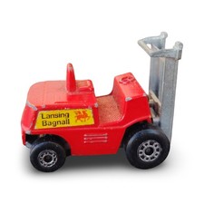 Matchbox Superfast No. 15 Lansing Bagnall Fork Lift Truck, Red/Yellow — listing 3