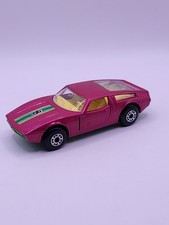 Matchbox Superfast No. 32 Maserati Bora, Magenta with Green Stripe — listing 4