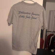 Vintage Eskimo Joe's Stillwater OK Blue Graphic T-Shirt Medium — listing 4