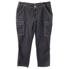 True Religion Big T Baggy Double Pocket Nylon Cargo Pants — listing 4