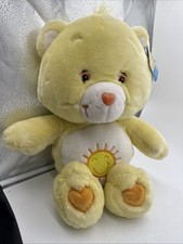 Care Bears Funshine Bear Plush in Cat Costume with Sunglasses Sun Belly Badge — listing 3