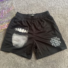 Eric Emanuel EE Basic Mesh Shorts Green Red Cheetah — listing 5