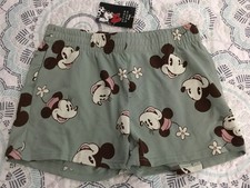 Disney Minnie & Mickey Mouse Print Kids Pull-On Shorts Light Blue — listing 3