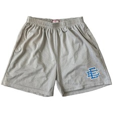 Eric Emanuel EE White Skyline Mesh Shorts, Size M, New With Tags — listing 6